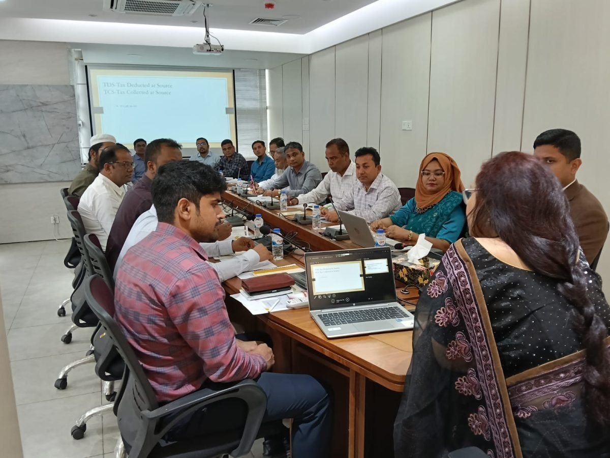 e-TDS সিস্টেমে নিবন্ধন ও উৎসে কর পরিশোধ সংক্রান্ত প্রশিক্ষণ (০৫.০৪.২০২৬)
